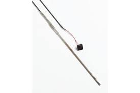 Fluke 5627A-9-P Precision Thermometer/RTD Temperature Probe with INFO-CON for 1523/1524 Models, 9 x 0.19in, -200 to 300°C