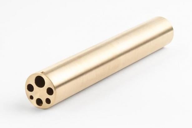 Fluke A Insert (Model 9172-INSA) for 9172 Metrology Wells, Brass, Misc Holes