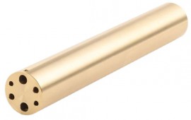 Fluke D Insert (Model 9172-INSD) for 9172 Metrology Wells, Brass, Metric Comparison Holes
