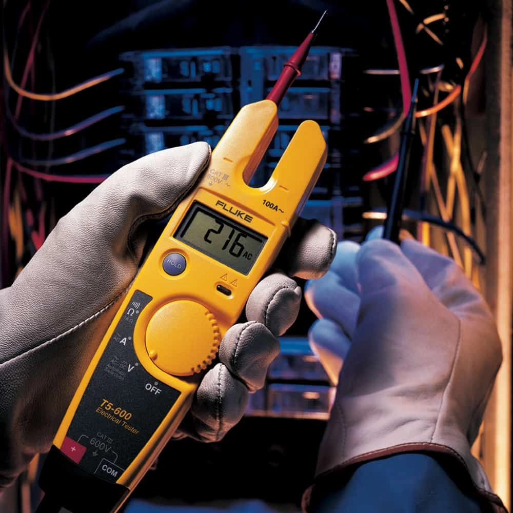 Fluke T5-600 Voltage, Continuity and Current Tester with OpenJaw