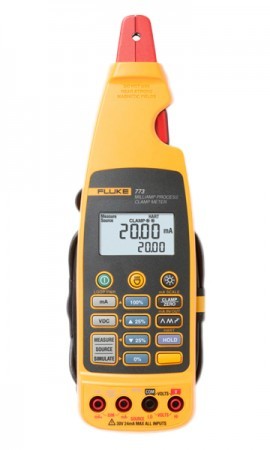 Fluke 773 CAL Milliamp Process Clamp Meter with calibration certificate
