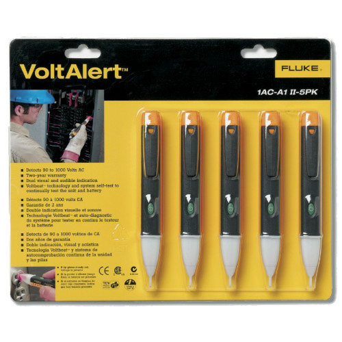 Fluke 1AC-A1-II 5PK Volt Alert, 5 Pack