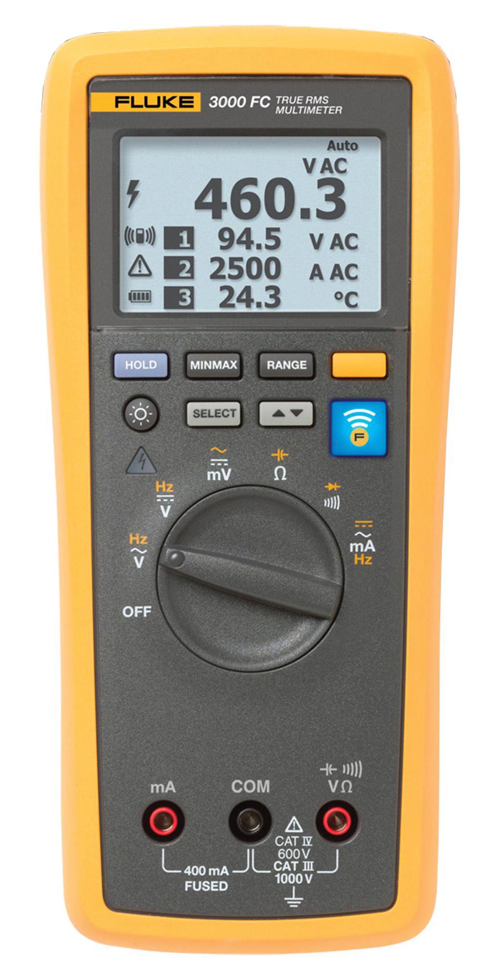 Fluke Connect 3000FC Wireless Digital Multimeter