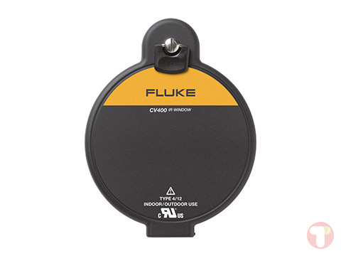 Fluke CV400 ClirVu 95 mm (4 in) Infrared Window, Hand Turn
