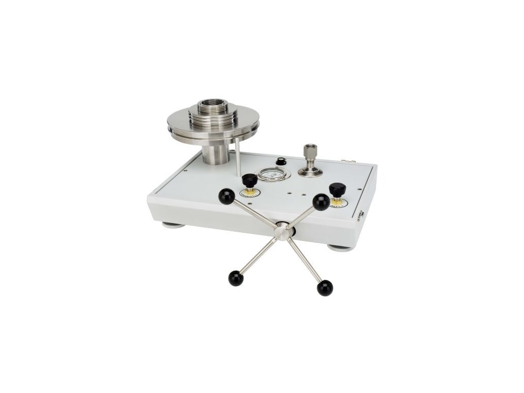 Fluke P3031-PSI Gas Deadweight Tester, Liquid Lubricated, 1,000psi