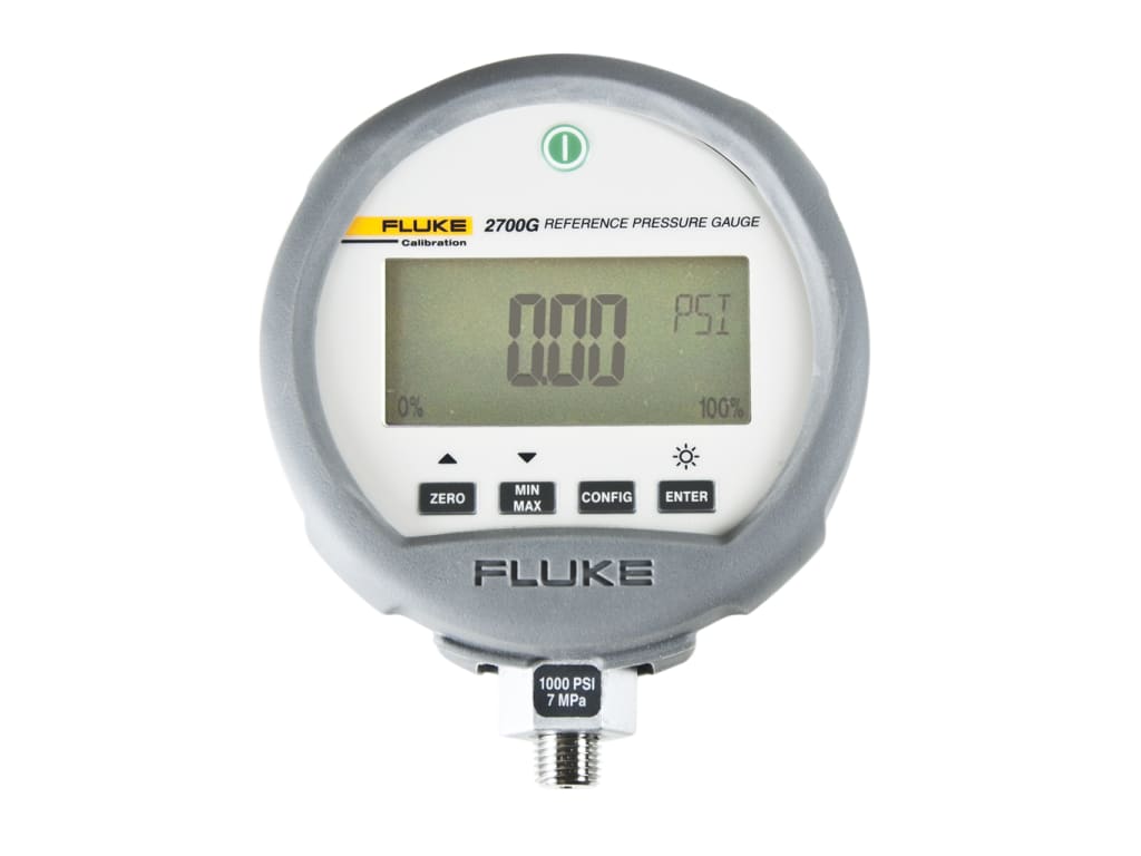 Fluke P5510/15-2700G-6/C Pneumatic Pressure Calibrator, 6 Gauges Accredited, 0 to 300psi