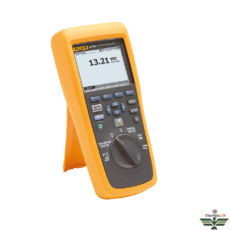 Fluke BT521ANG Advanced Battery Analyzer with angled test probes