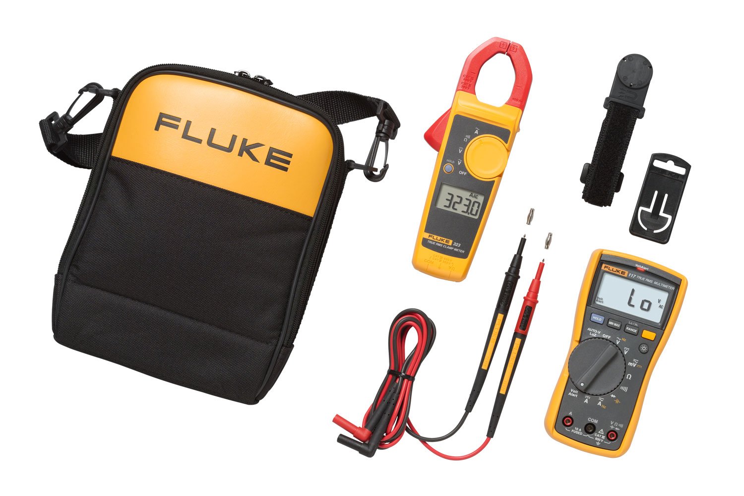 Fluke 117/323-KIT Electricians Multimeter Combo Kit