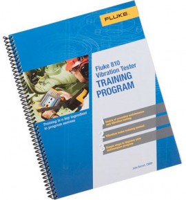 Fluke 810/+TRNG Vibration Tester and Training Program Book Kit