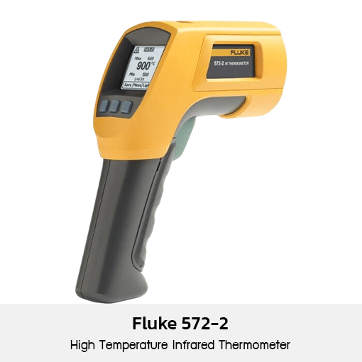 Fluke 572-2 High Temperature Infrared (IR) Thermometer, -22 to 1652°F