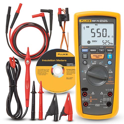 Fluke 1587FC Insulation Multimeter Kit - Includes FREE Products with Purchase