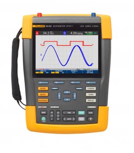 Fluke 190-062-III-S Color ScopeMeter with FlukeView-2 software package, 60 MHz, 2 channels