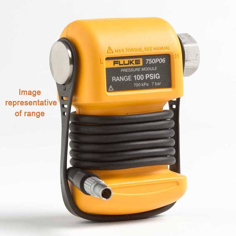 Fluke 750P06 Gauge Pressure Module, 0-7 Bar, 4X Burst Rating
