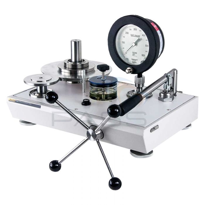 Fluke P3124-MPA Oil Deadweight Tester, 0.1 to 70mPa