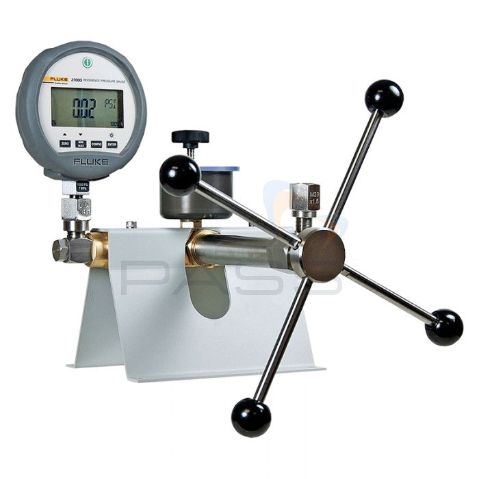Fluke P5510/14-2700G-4 Pneumatic Pressure Calibrator, 4 Gauges