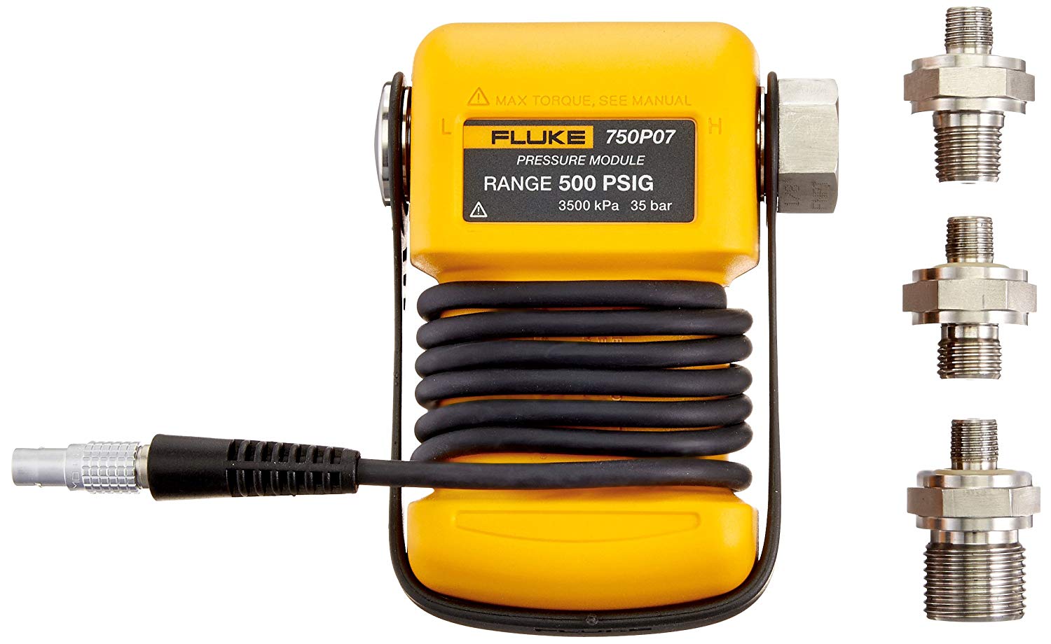 Fluke 750P07 Gauge Pressure Module, 0-35 Bar, 4X Burst Rating