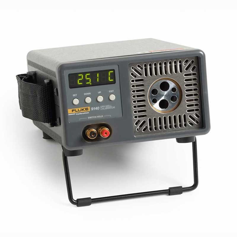 Fluke 9140 Field Dry-Well Temperature Calibrator with D Insert (Model 3140-6)