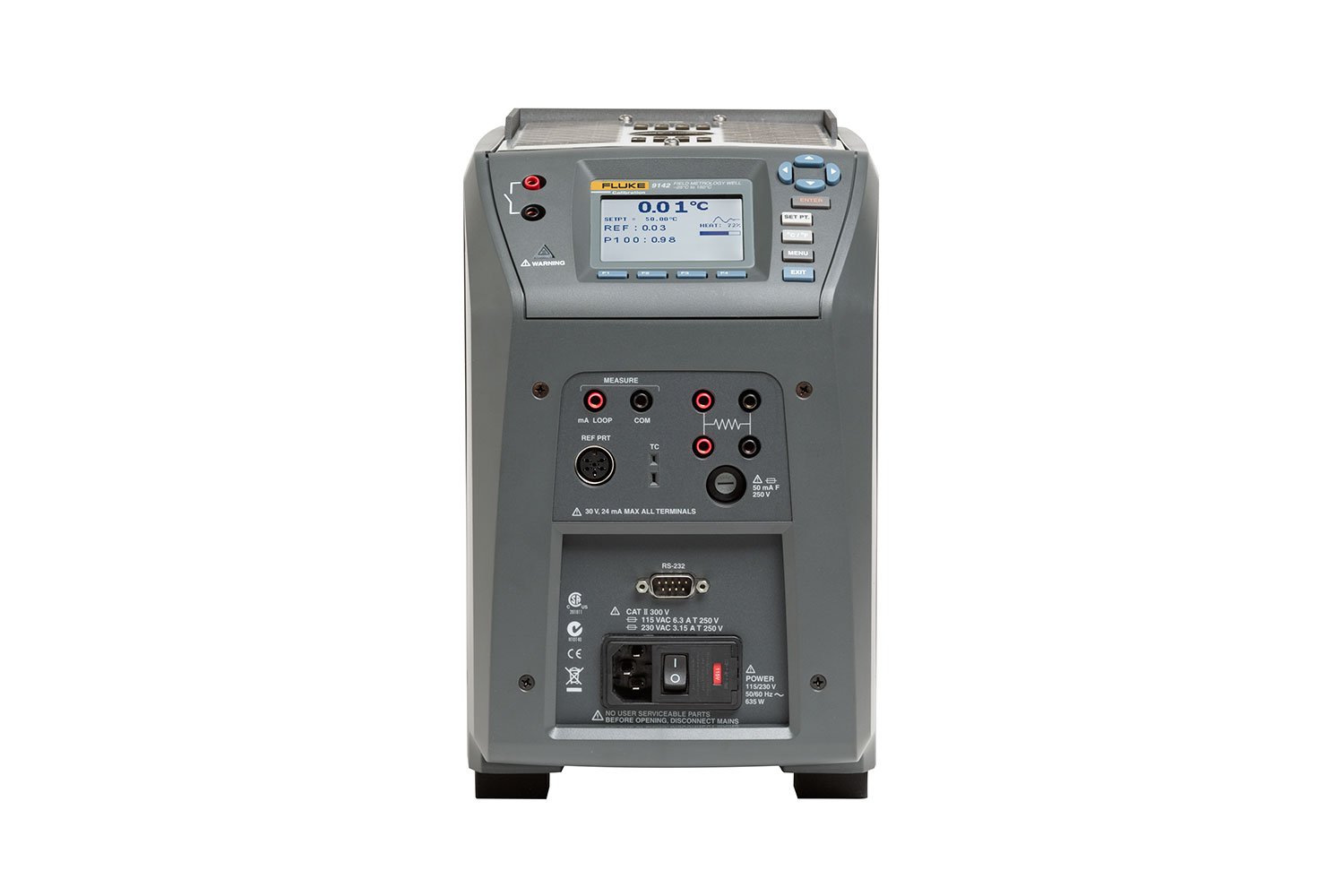 Fluke 9142-C-156 Field Metrology Well with C Insert (Model 9142-INSC), -13 to 302°F