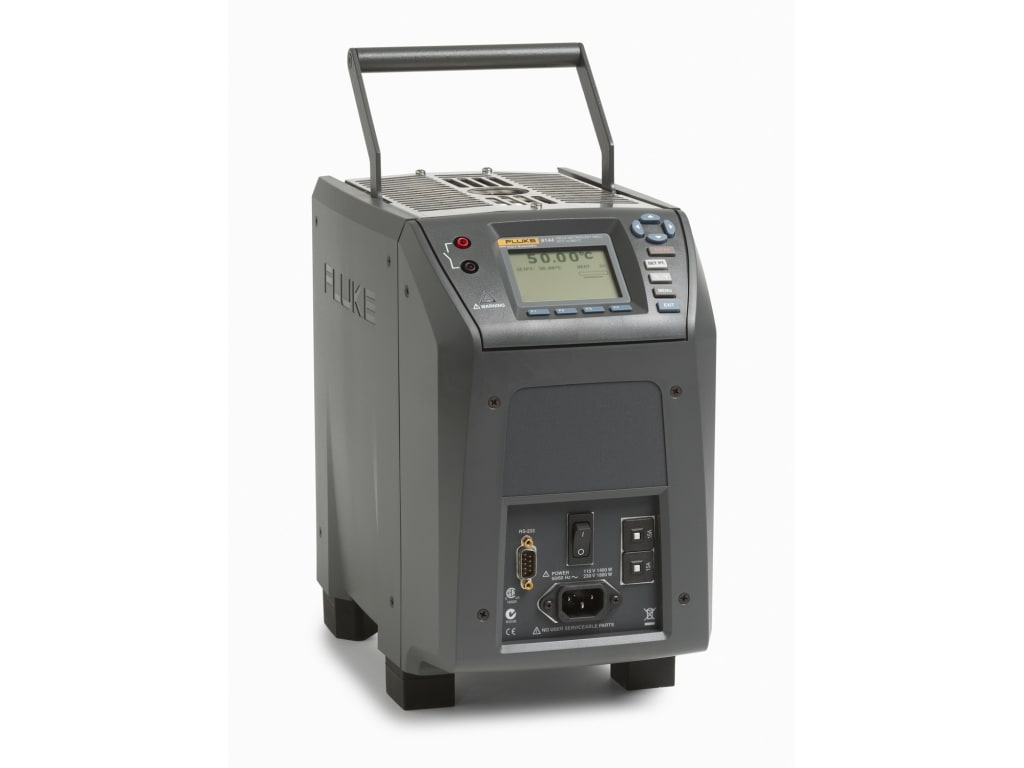 Fluke 9144-B-P-156 Field Metrology Well with B Insert (Model 9144-INSB) and Process Electronics, 122 to 1220°F