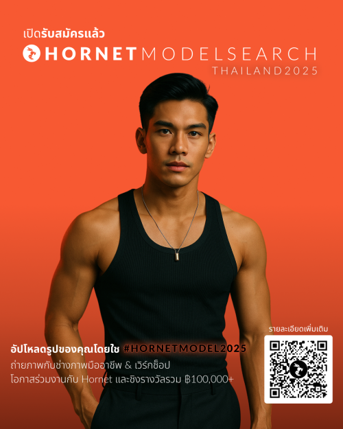 Hornet Model Search Thailand 2025 Poster