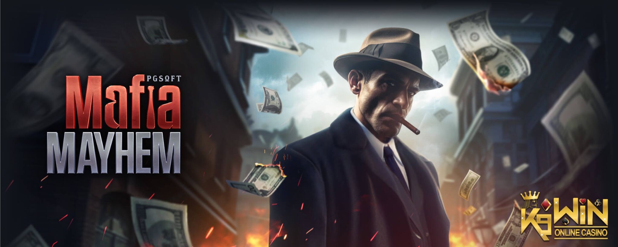 K9WIN เกม Mafia Mayhem สล็อตหายนะมาเฟีย ท้ายบท