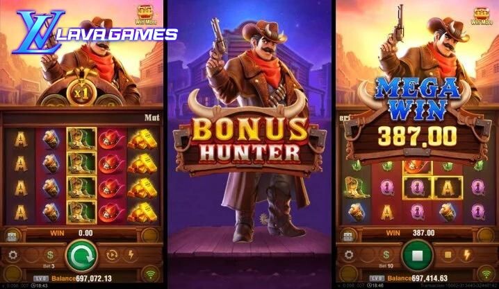 Lavagame เกม Bonus Hunter สล็อตโบนัสฮันเตอร์ กลางบทความ