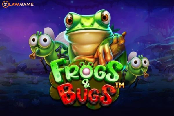 Lavagame เกม Frogs & Bugs สล็อตกบและแมลง