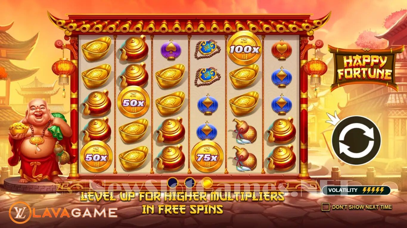 Lavagame เกม Happy Fortune สล็อตแฮปปี้ฟอร์จูน กลางบท