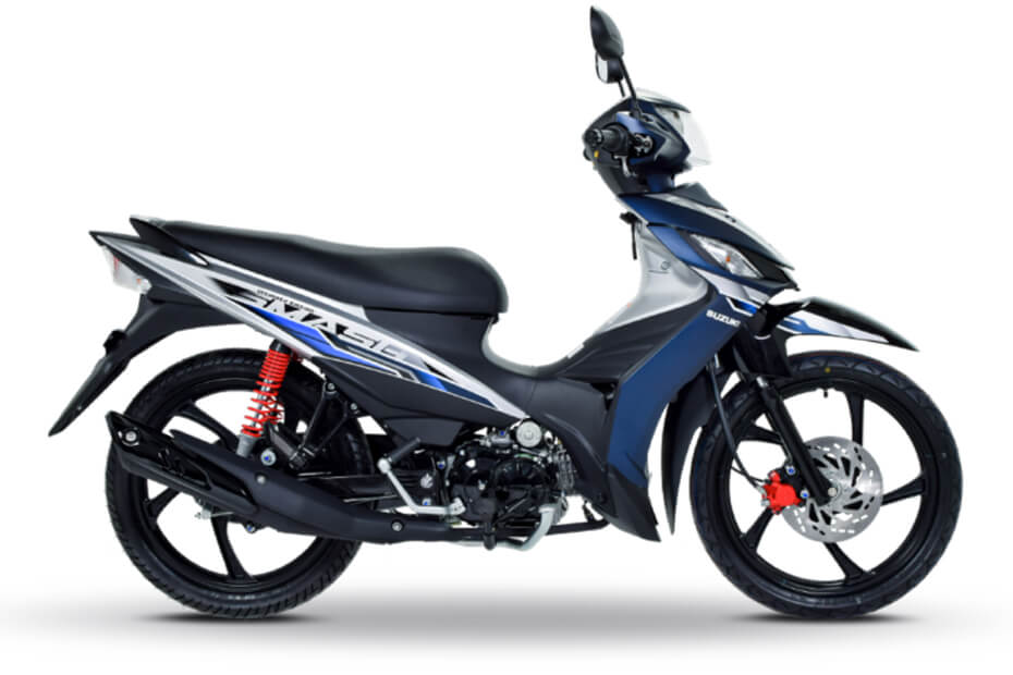 New SMASH 115 FI 2023 สีน้ำเงิน