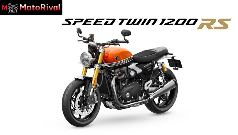 Speed Twin 1200 RS MY25 Baja Orange LHS Front Angle