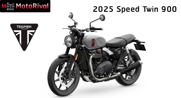 Speed Twin 900 MY25 Aluminium Silver LHS Front Angle