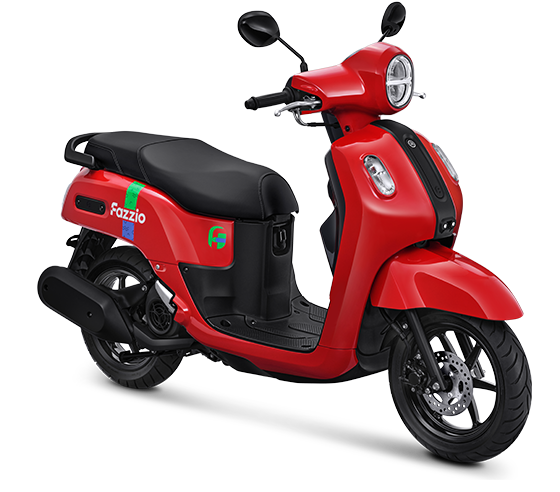 Yamaha Fazzio 2025 murah merah