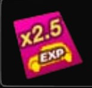 x2.5 Car ticket