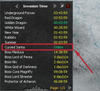 Cursed Santa Event