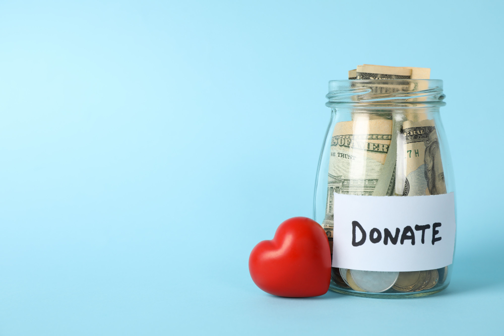 บริจาคเงิน 