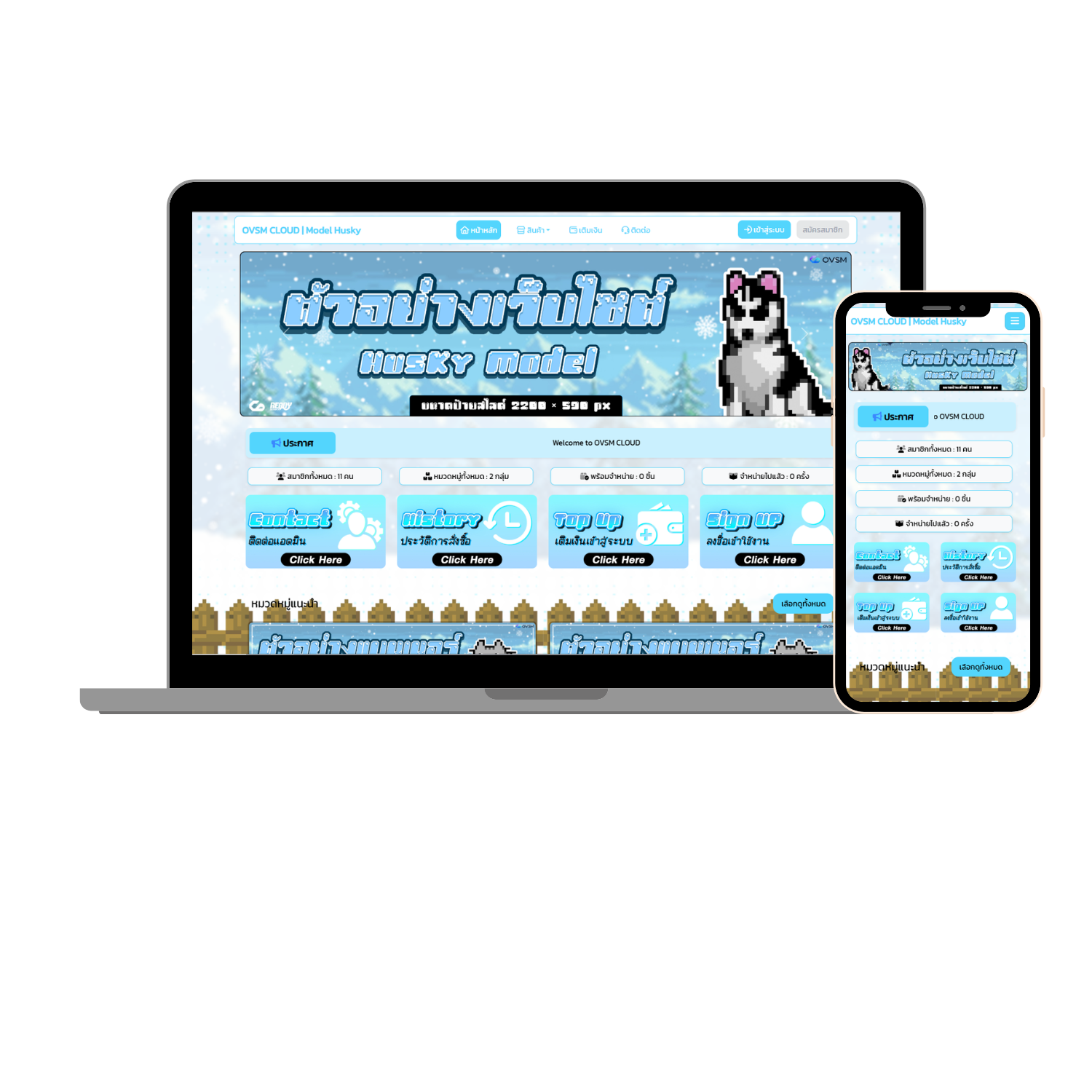 OVSM Website Preview