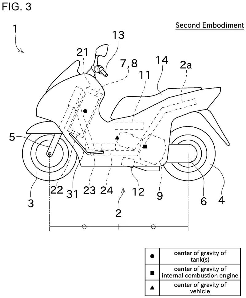 kawasaki hydrogen scooter patent 004