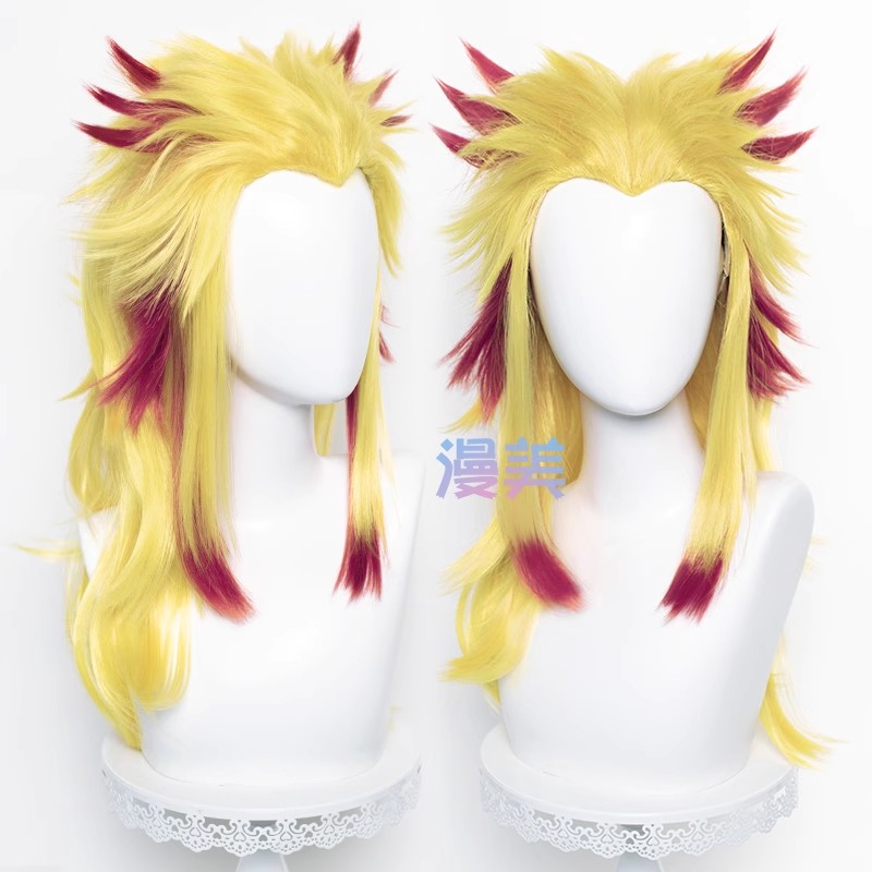 รูปภาพสินค้า 【Pre-Order】Manmei漫美 Kimetsu no yaiba - วิกคอสเพลย์ Kyojuro Rengoku รูปภาพสินค้า 【Pre-Order】Manmei漫美 Kimetsu no yaiba - วิกคอสเพลย์ Kyojuro Rengoku