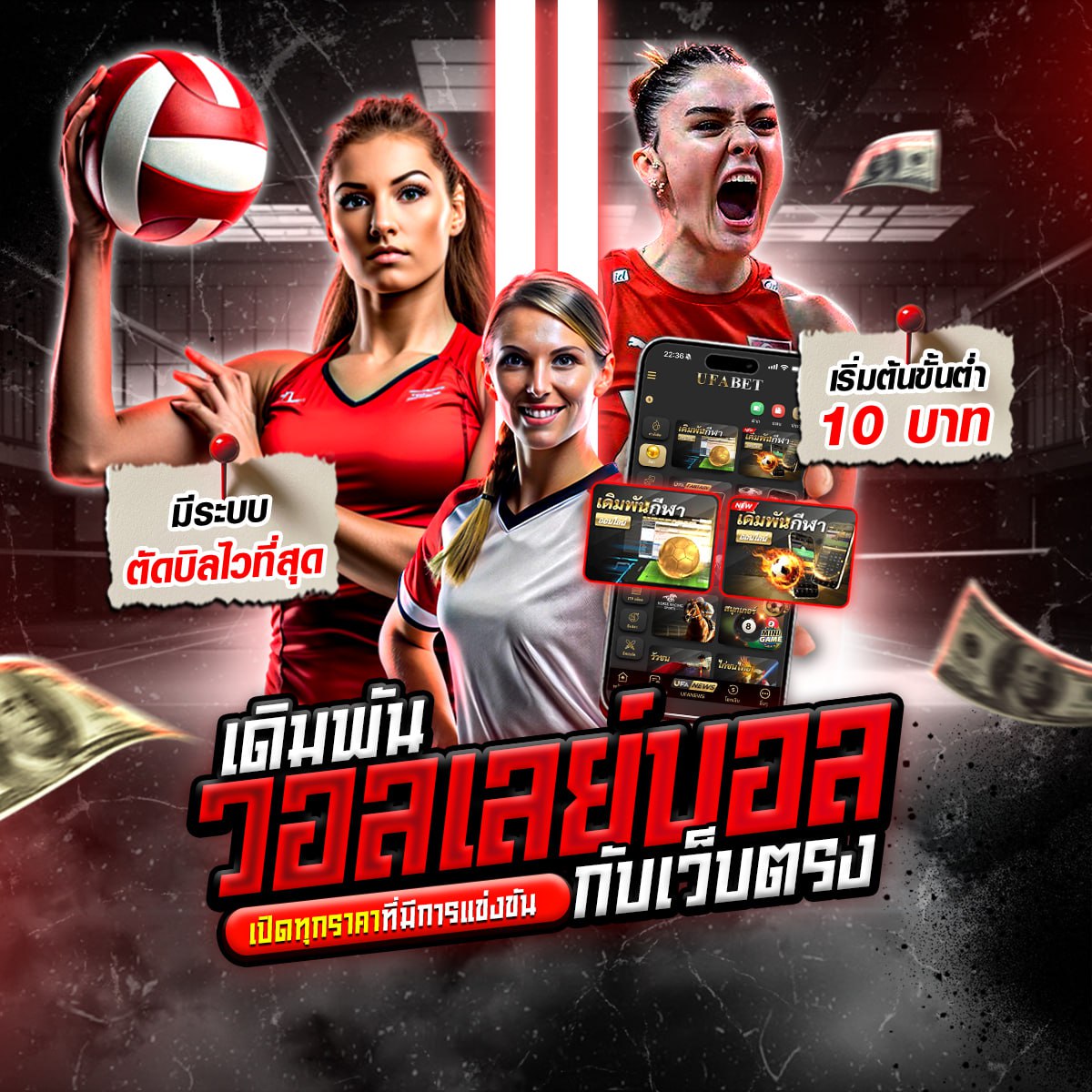 แทงวอลเลย์บอล