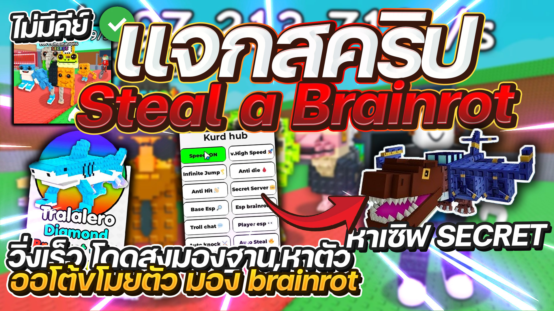 Steal A Brainrot Script Auto Steal & Find Secret Servers Free