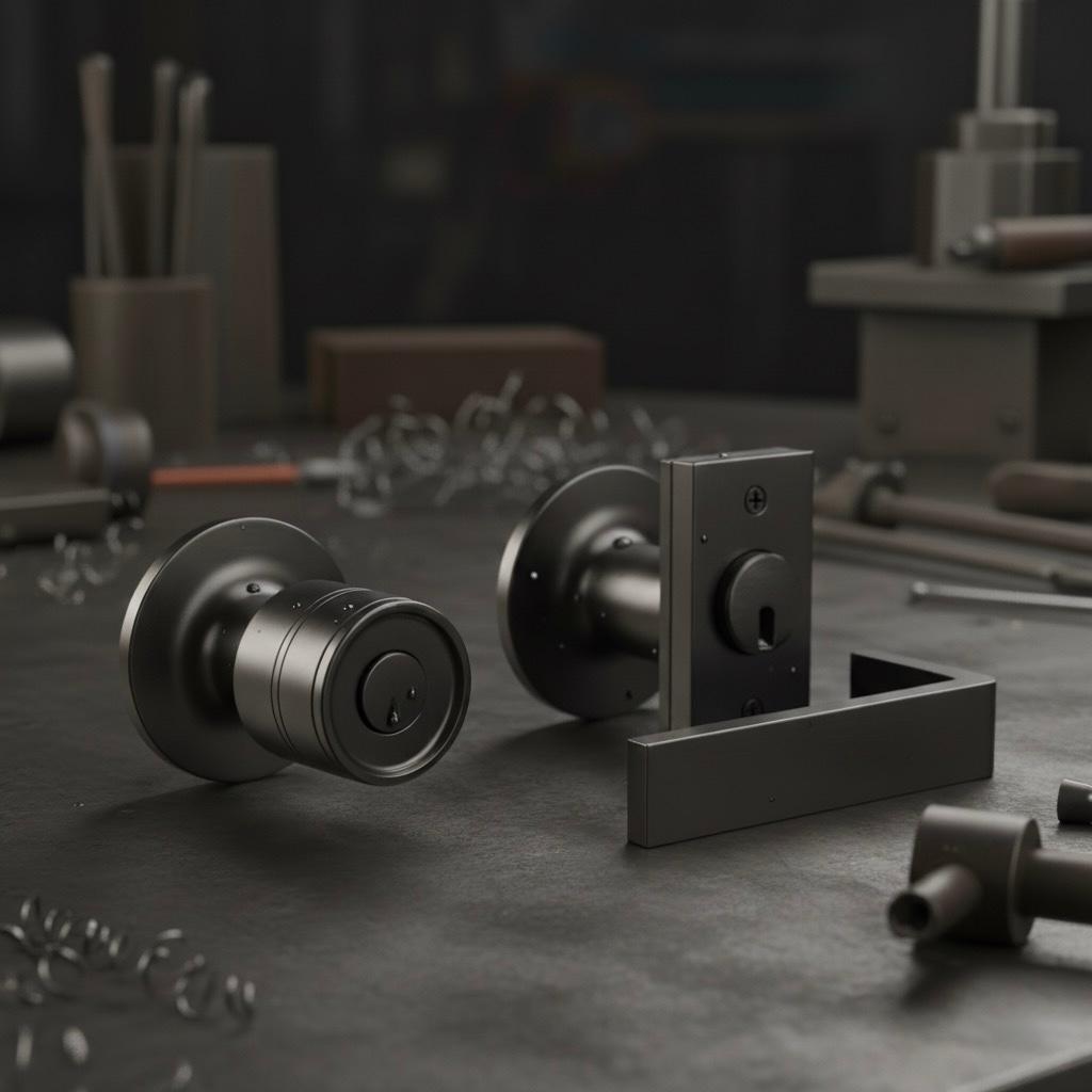 Black Nickel – consistent deep black decorative finish