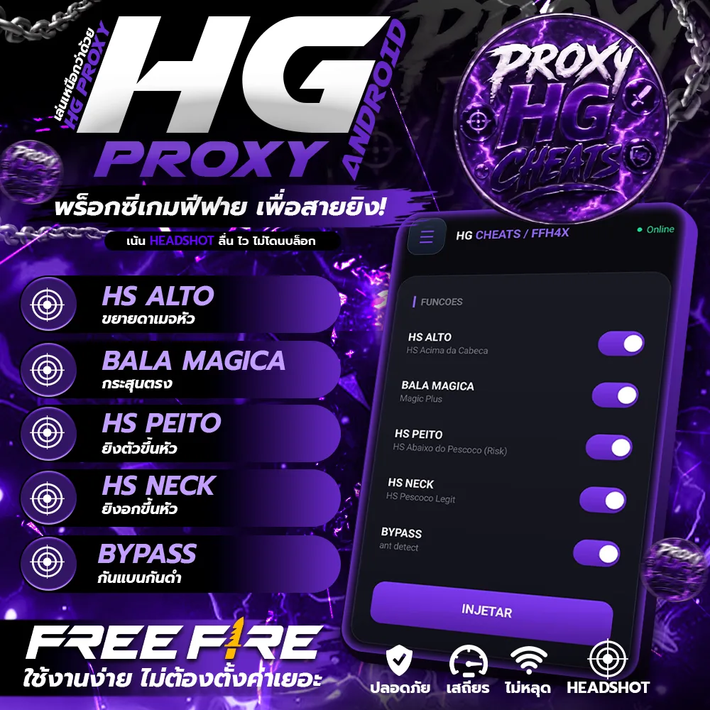 HG PROXY ANDROID 7วัน