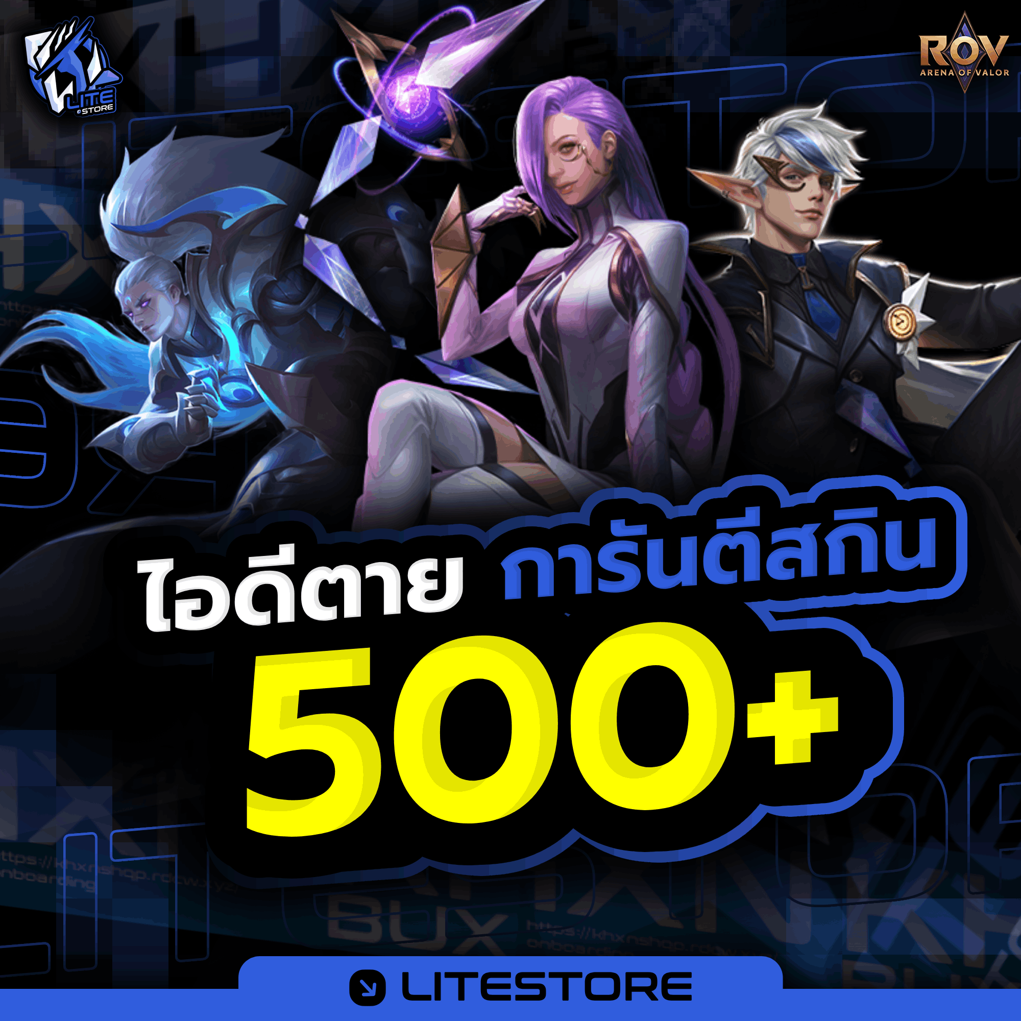 สุ่มสกิน 500+
