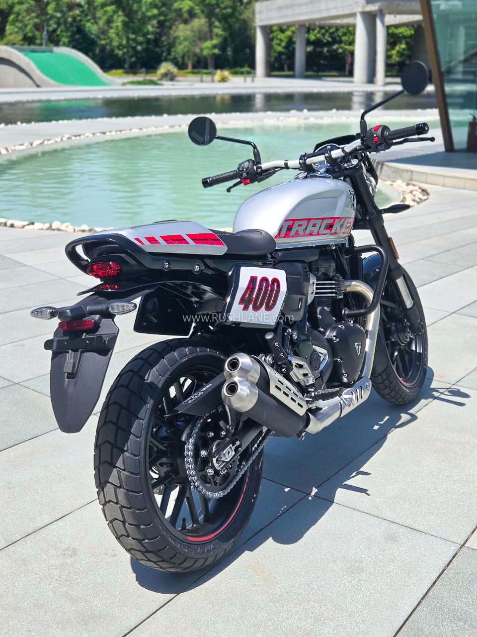 triumph tracker 400 india launch price 15